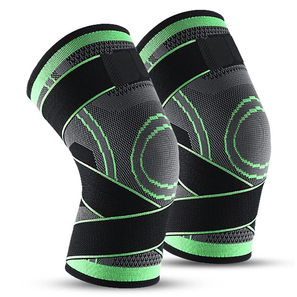 Special K-sport strapped knee brace (two pieces)