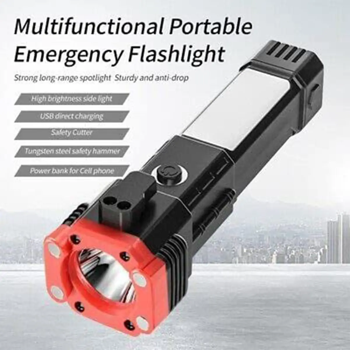 Special 8-function LED torch model