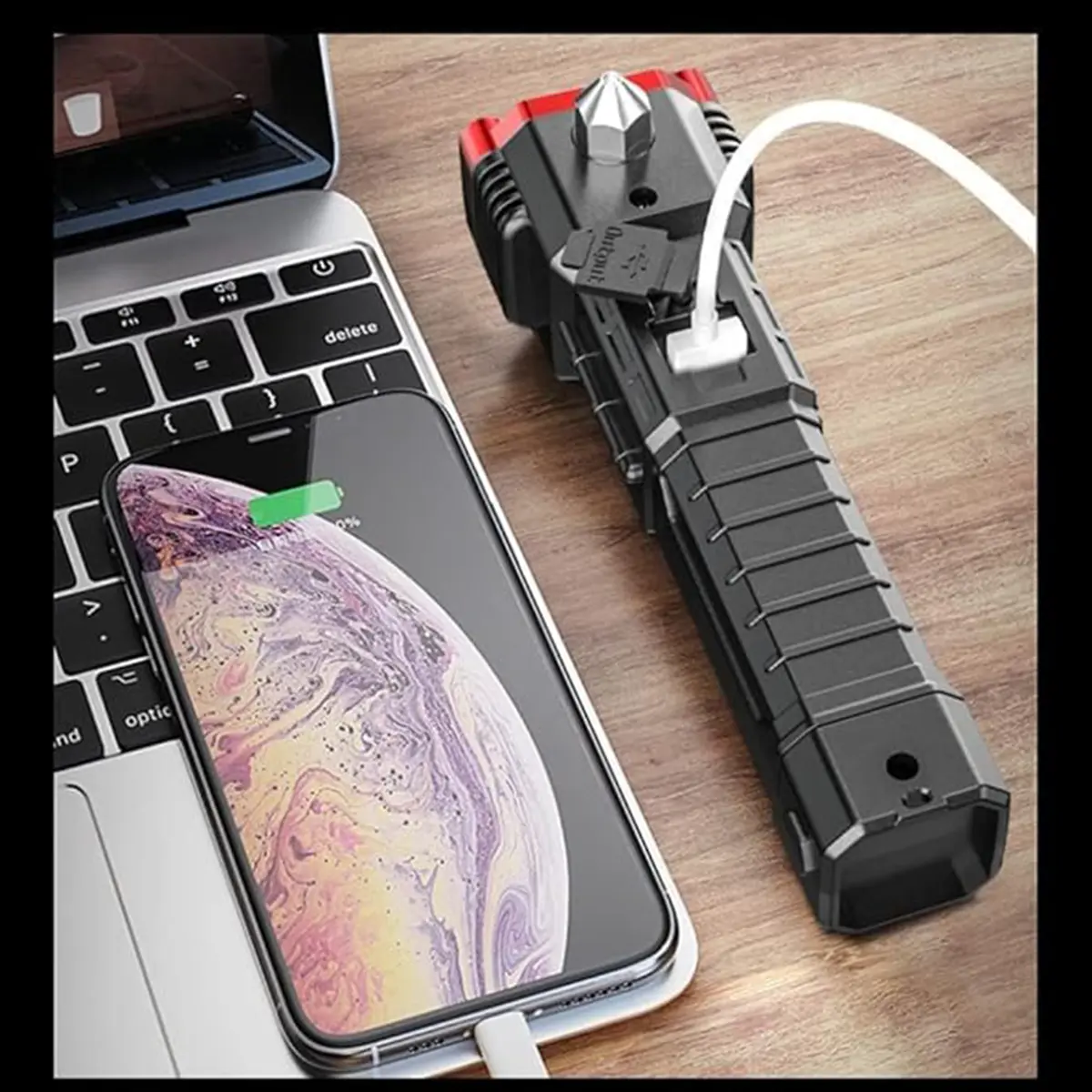 چراغ قوه دستی ۸کاره مدل Led torch ویژه - تصویر 3